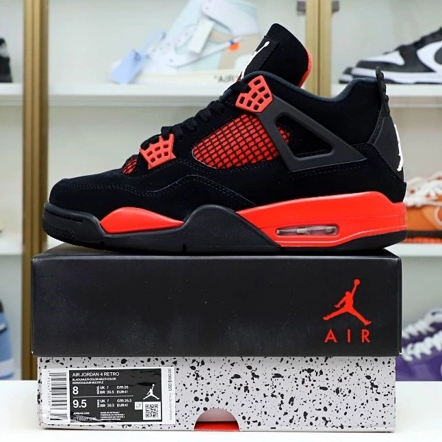 AIR 'RED RETRO 4 JORDAN THUNDER' 0905